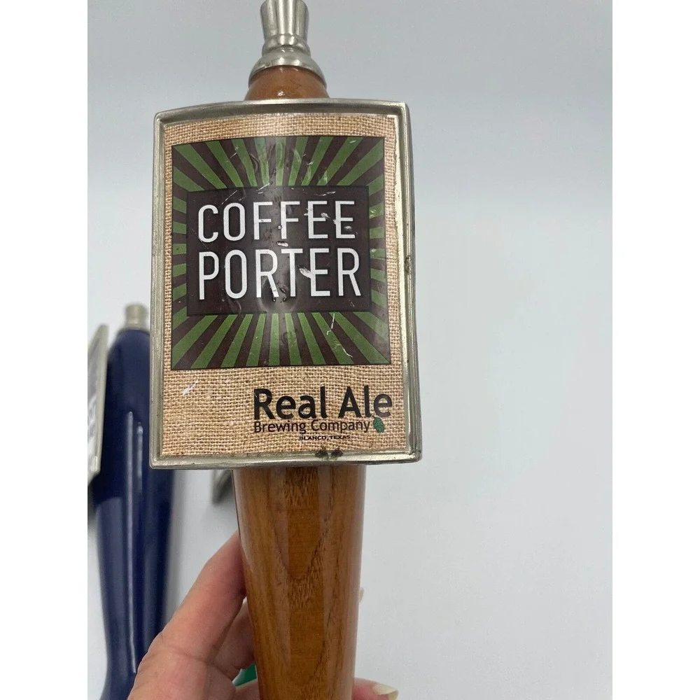 Real Ale Beer Tap Handles Rio Blanco Full‎ Moon Coffee Porter Set